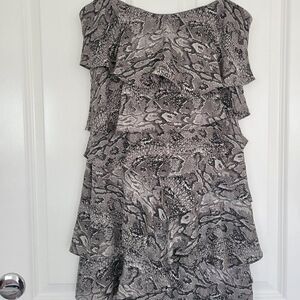 BCBGMAXAZRIA | Animal Print Dress Cocktail Party size 10‎